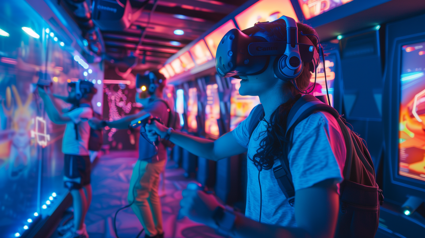 Gaming Immersive Interactive