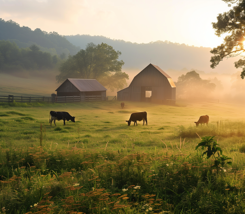 Gentle Mist Rising