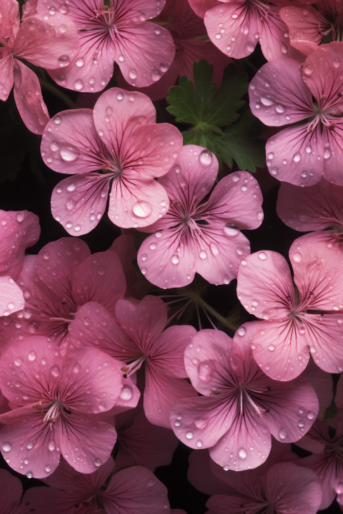 Geranium Flower Wallpaper