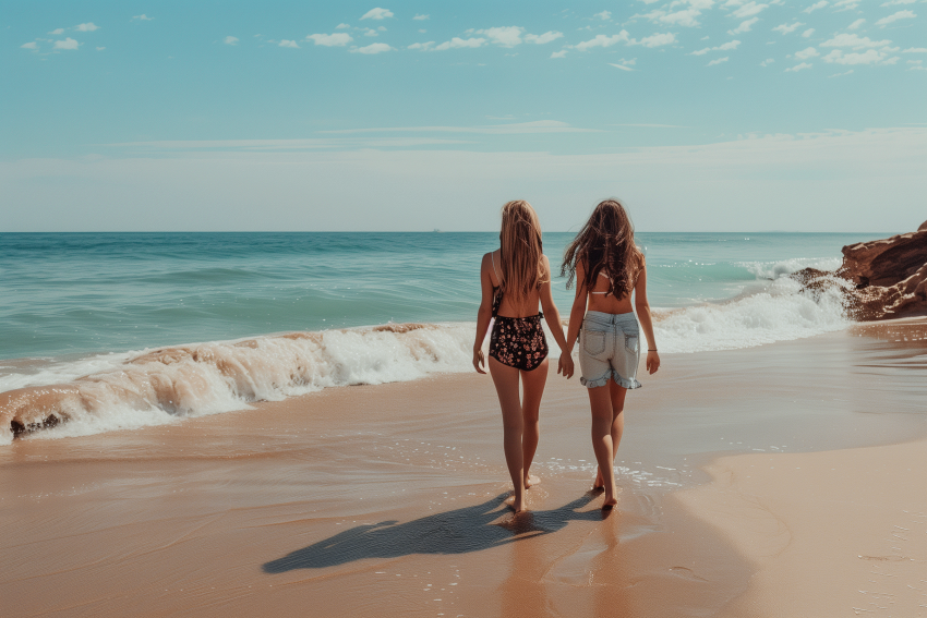 Girls' Beach Vacation