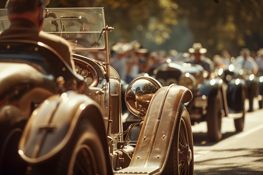 Vintage Rally Car