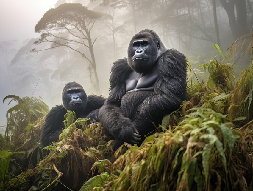 Gorillas in the mist