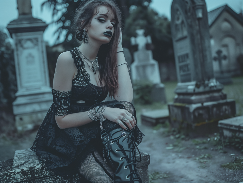 Gothic Fashion Look