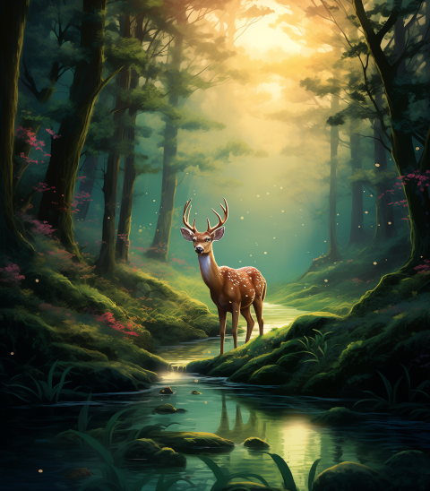 Graceful Deer