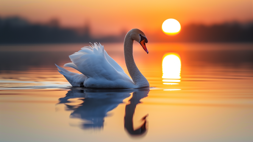 Graceful Swan