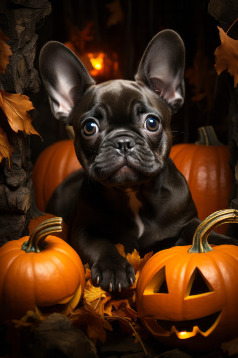 Halloween Bulldog
