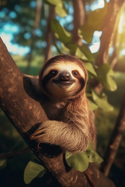 Happy Sloth