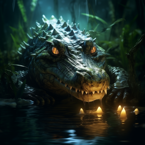 Haunted Alligator