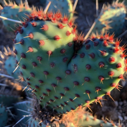 Heart Shaped Prickly Pear