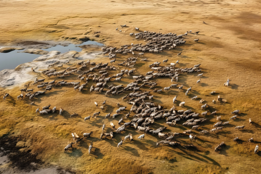 Herd of Caribou