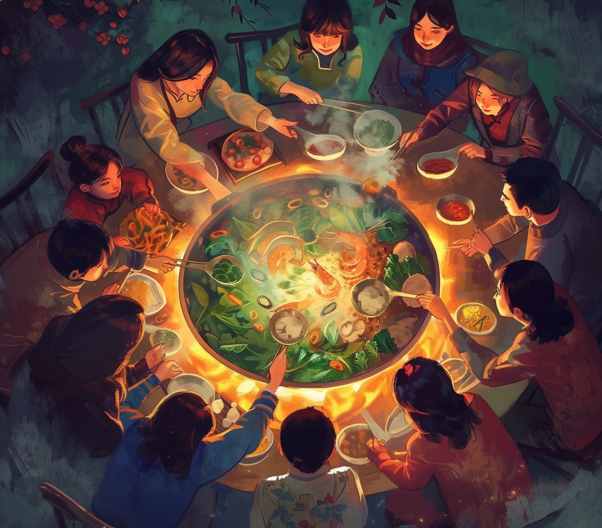 Hot Pot With Friends