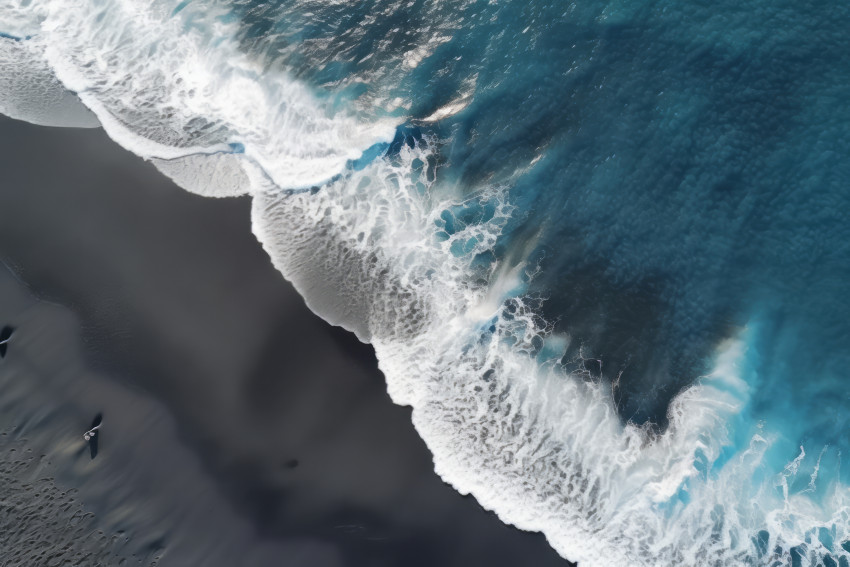 Icelandic Black Sand Beach