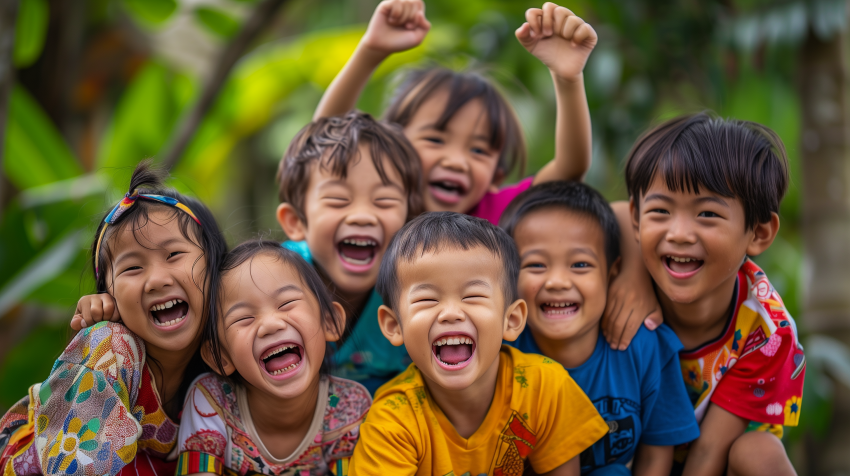 Innocent laughter childhood innocence