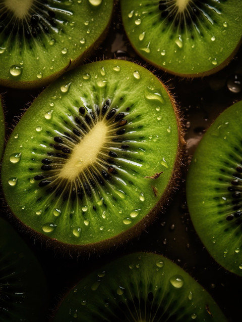 Kiwi Fruit Background