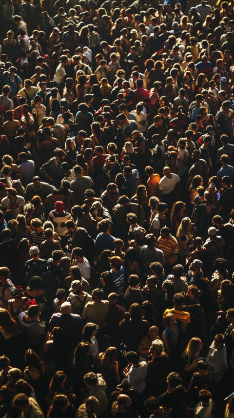 Large Crowd at Outdoor Event