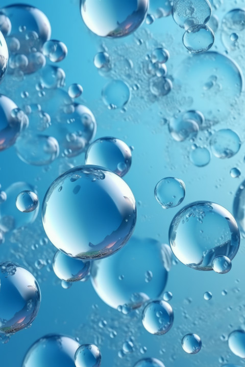Light Blue Bubbles