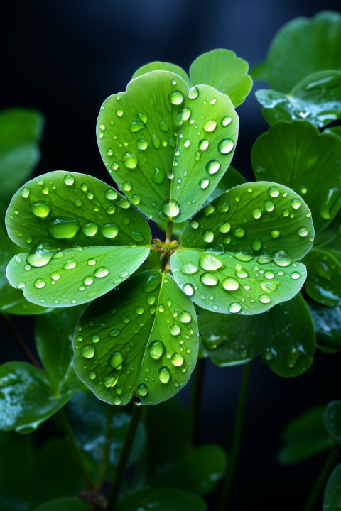 Lucky four leaf clover