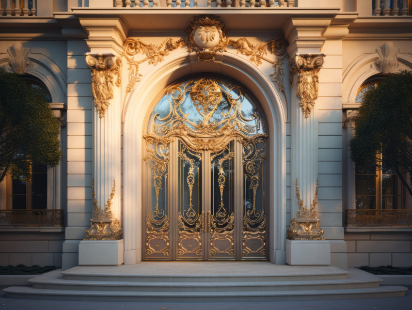 Luxury Mansion Door