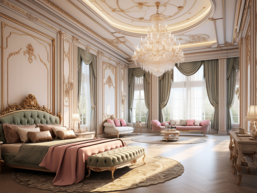 Luxury master bedroom