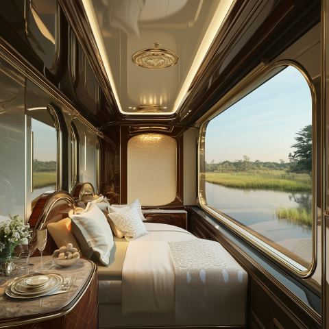 Luxury Train Suite with Scenic View