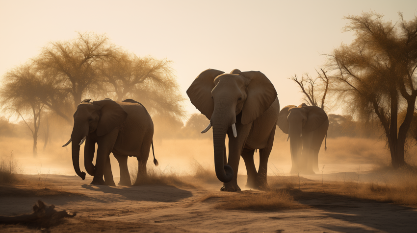 Magestic Elephants