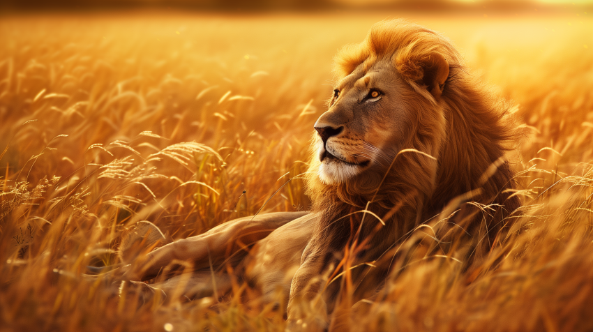 Majestic Lion