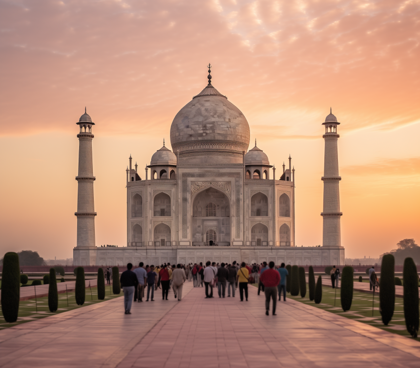Majestic Taj Mahal