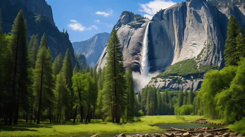 Majestic Yosemite Falls