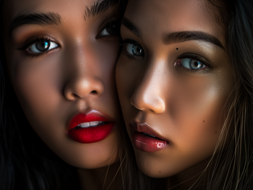 Asian Woman Makeup Versatility