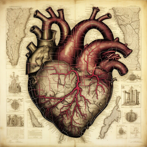 Map of the Human Heart