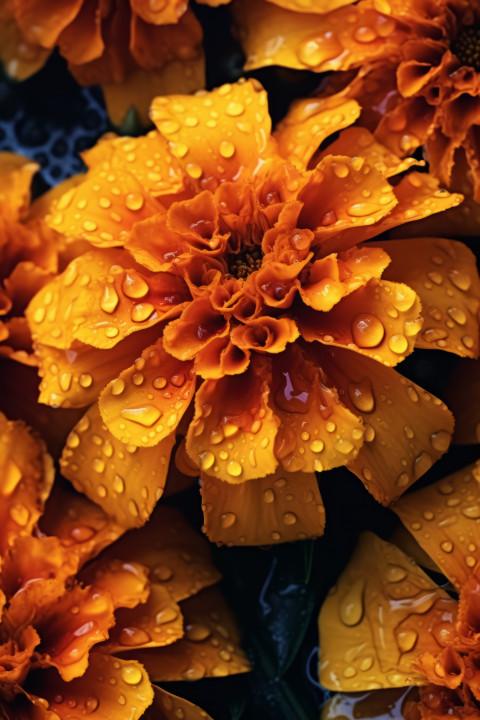 Marigold Flower Wallpaper