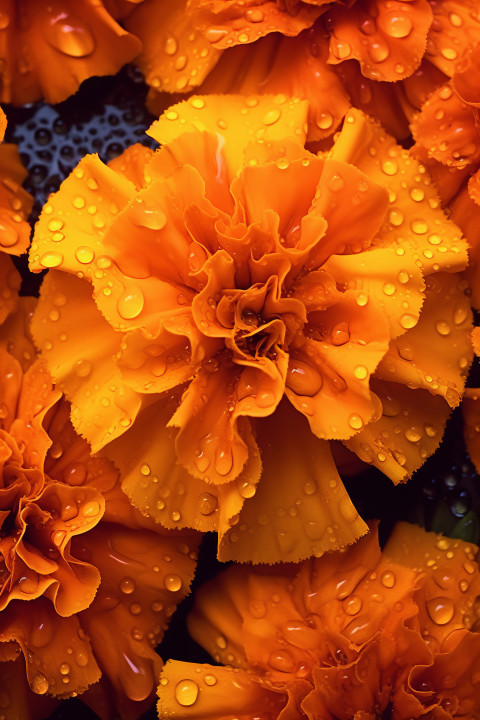 Marigold Flower Wallpaper