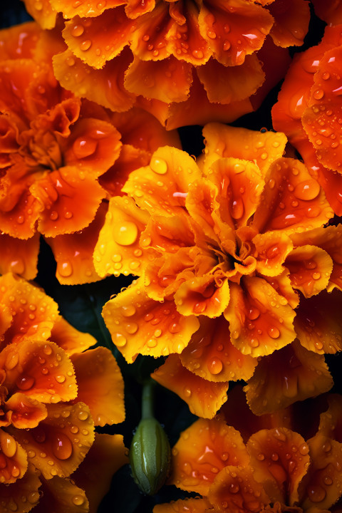 Marigold Flower Wallpaper