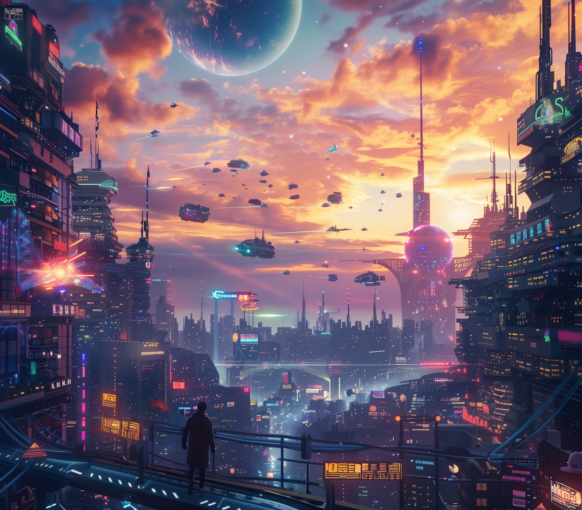 Marvel Metaverse Cityscape