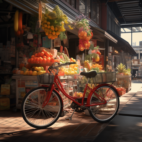 Modern Commuter Bike