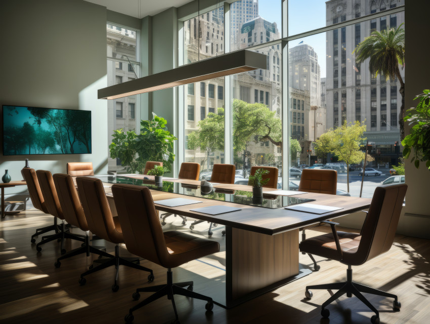 Modern corporate office background