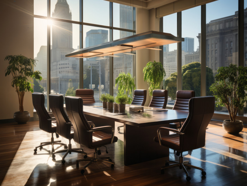 Modern corporate office background