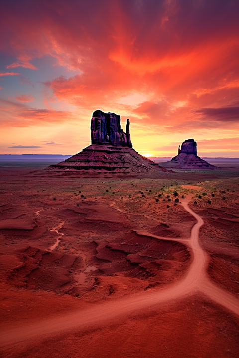 Monument Valley Sunset