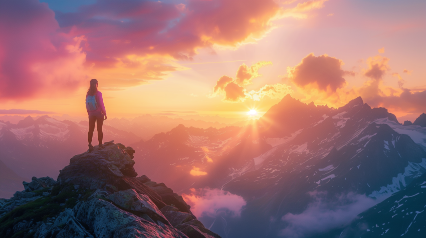 Mountain Sunrise