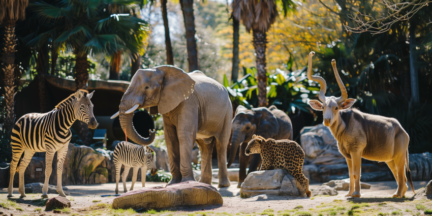 Observing Zoo Animals