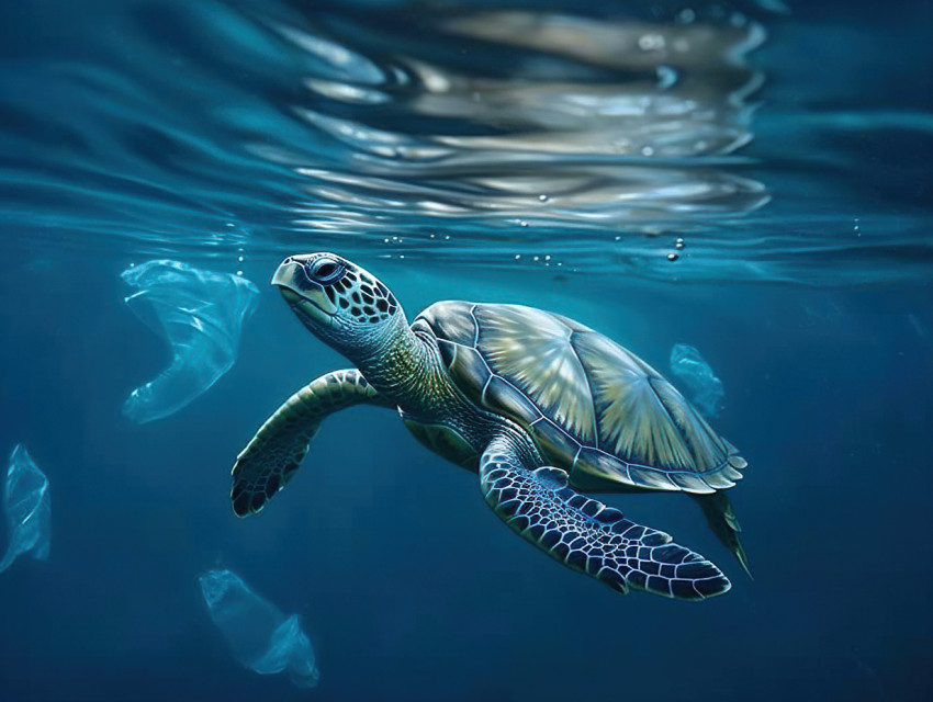 Ocean plastic