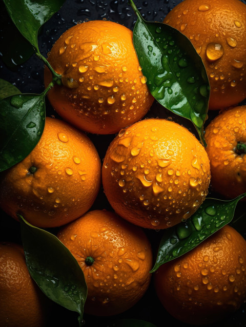 Oranges Background