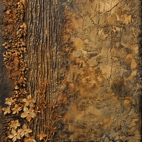 Organic Wood Backdrop