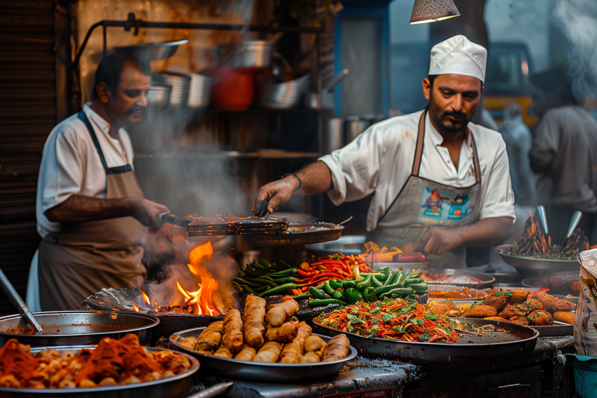 Pakistani Street Food Vendors