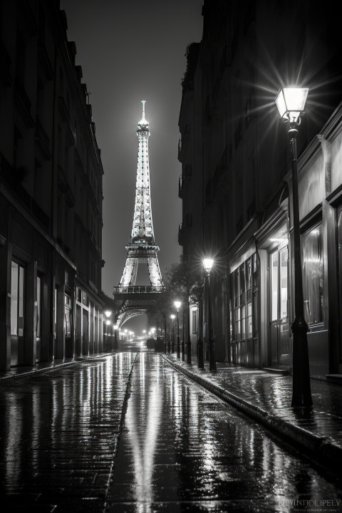 Paris at night