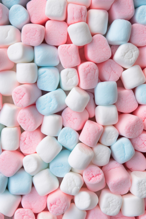 Pastel Colored Marshmallows wallpaper