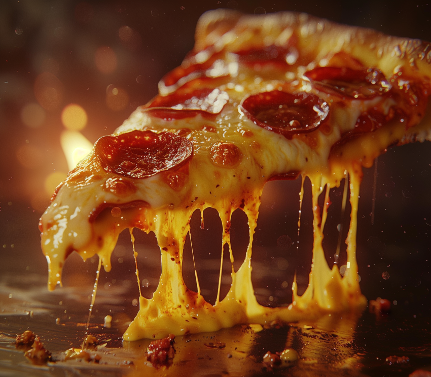 Pepperoni Cheese Hot Slice