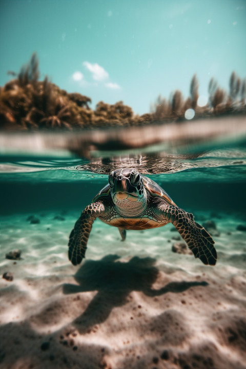 Baby Sea Turtle