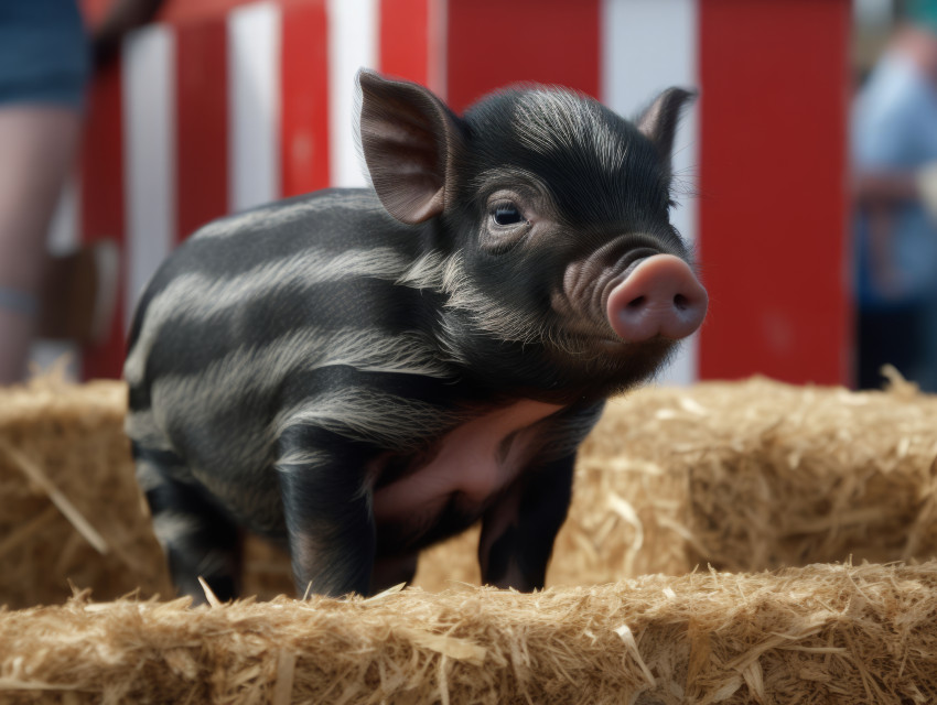 Pot Belly Pig at the fair