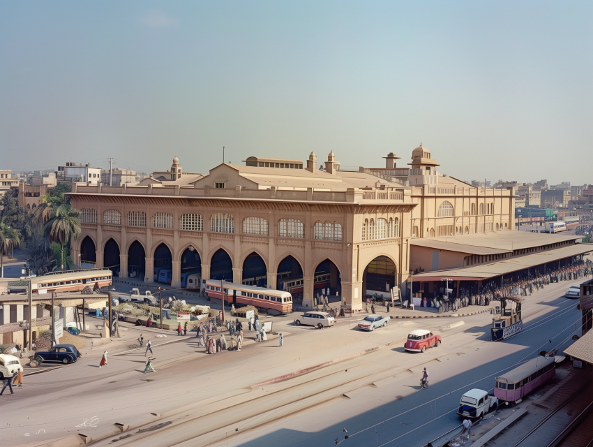 Railway Station featuring